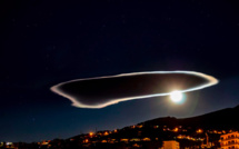 La photo du jour : Superbe lenticulaire au-dessus de Bastia