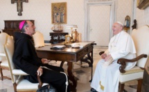  Une audience privée avec le Pape François pour l'évêque de Corse