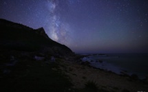 La photo du jour : la Voie lactée sur le sentier des Douaniers