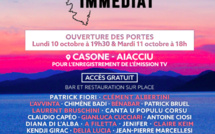 Ajaccio: tournage de l'émission " Embarquement immédiat" avec Patrick Fiori, ce lundi au Casone