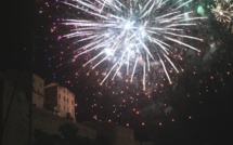 Feu d'artifice et bal des pompiers à Calvi