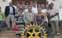 Danielle Lecomte succède à Pancrace Guglielmacci à la tête du Rotary Club Balagne