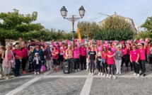 Saint-Florent une belle mobilisation et 2 206 € pour Octobre Rose