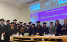 Cérémonie de remise des diplômes pour les étudiants de l'EME-IAE de Corse
