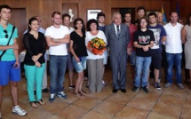 L'Ile-Rousse : Les bacheliers reçus à la mairie