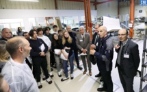 Le préfet de Corse a donné le coup d'envoi de la 11e semaine de l'industrie à Corse Composites