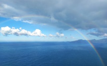 La photo du jour : l'arc-en-ciel de la tour de Turghju