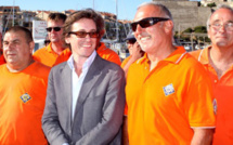 Thomas Dutronc parrain de la vedette SNS 128 « Notre-Dame de la Serra » de Calvi