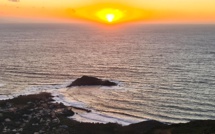 La photo du jour : Centuri au soleil couchant