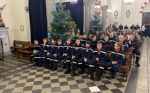 EN IMAGES - Sainte Barbe. Les pompiers honorent leur sainte patronne à Bastia
