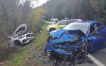 Deux blessés dont un grave dans un choc frontal à Valle-di-Rostino