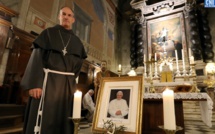 Ajaccio : L'évêque de Corse a rendu un dernier hommage au pape émérite Benoît XVI 