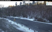 La vigilance orange pour vents violents levée en Corse : plusieurs cols enneigés