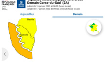Météo : la Corse-du-Sud placée en vigilance orange "vagues-submersion" ce mardi
