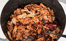 A table : Pulled pork (porc effiloché) avec #lapetitecuisnedemarie