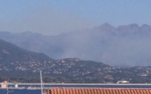 Gros incendie sur Bastelicaccia