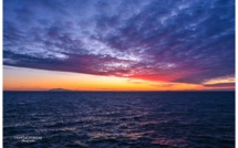La photo du jour : couleurs exceptionnelles d'un lever de soleil sur l'archipel toscan
