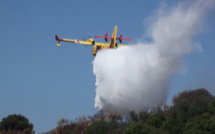 Incendies : Repositionnement de moyens aériens nationaux en Corse