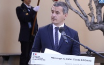 Le ministre de l'Intérieur Gérald Darmanin de retour en Corse