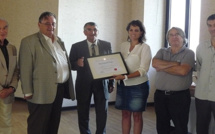 L'association Corse Musicothérapie reçoit le prix pour l'éducation 2014