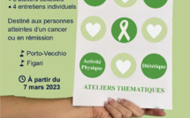 A Figari et Porto-Vecchio, un programme pour "mieux vivre son cancer"