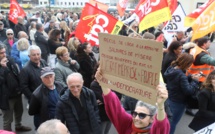 Grève du 7 mars : revivez la manifestation à Ajaccio