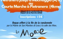 Pietranera : Rando vélo et marche pour La Marie Do