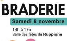 Braderie annuelle de l'Association "Ressources Parentalité" à Pietrosella