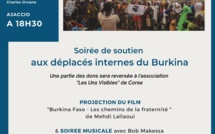 Ajaccio : une soirée de soutien aux déplacés internes du Burkina