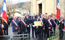 Le 11-Novembre à Santa-Maria di Lota avec une délégation du Charles-de-Gaulle