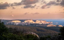 La photo du jour : Bonifacio au crépuscule