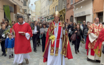 EN IMAGES - Des fidèles nombreux à Bastia pour célébrer le dimanche des Rameaux