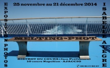 Isabelle Alègre expose ses photos au bistrot du cours