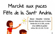 Marché au puces des enfants à Pietrosella