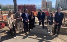 Extension du groupe scolaire Defendini à Bastia : la première pierre est posée