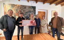 Pigna : A Strada di l’Artigiani a remis un chèque de 3 028€ à l'association Inseme