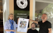 Bastia : une exposition internationale et 25 artistes à la galerie "Noir et Blanc"