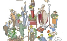 Le dessin de Battì : Bastia honore Santa Zita