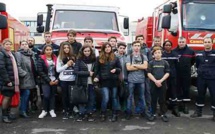 Les 3èmes DP6 à la rencontre des pompiers ile-roussiens