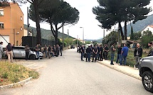 Ponte-Leccia : rassemblement de soutien des agriculteurs pour un "vol de veau" à l'abattoir