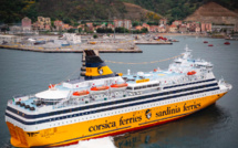 Corsica Ferries : Le Mega Victoria a mis le cap sur Bastia 