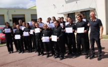 Bastia : les cadets de la sécurité civile de Haute-Corse officiellement brevetés