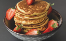 A table : healthy pancakes avec La petite cuisine de Marie