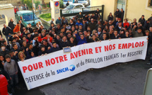 SNCM : Mobilisation devant le lycée maritime de Bastia