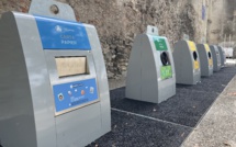 Déchets : des nouvelles bornes semi-enterrées à la citadelle de Bastia