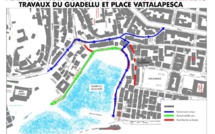 Bastia : Travaux au Guadellu et place Vattalapesca