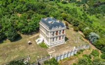 La photo du jour : le château de la Punta vu ciel
