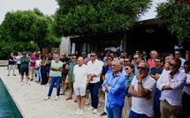 Figari : Près de 300 personnes manifestent leur soutien au domaine de Murtoli