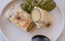 A table : courgettes au jambon avec #lapetitecuisinedemarie