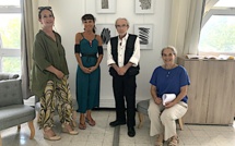 Les "Encres" de Laurence Lorenzi à la bibliothèque de Bastia